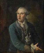 Portrait of governor, baron Carl Sparre johan